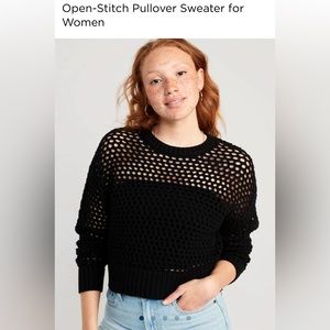 Medium Tall Open stitch sweater
